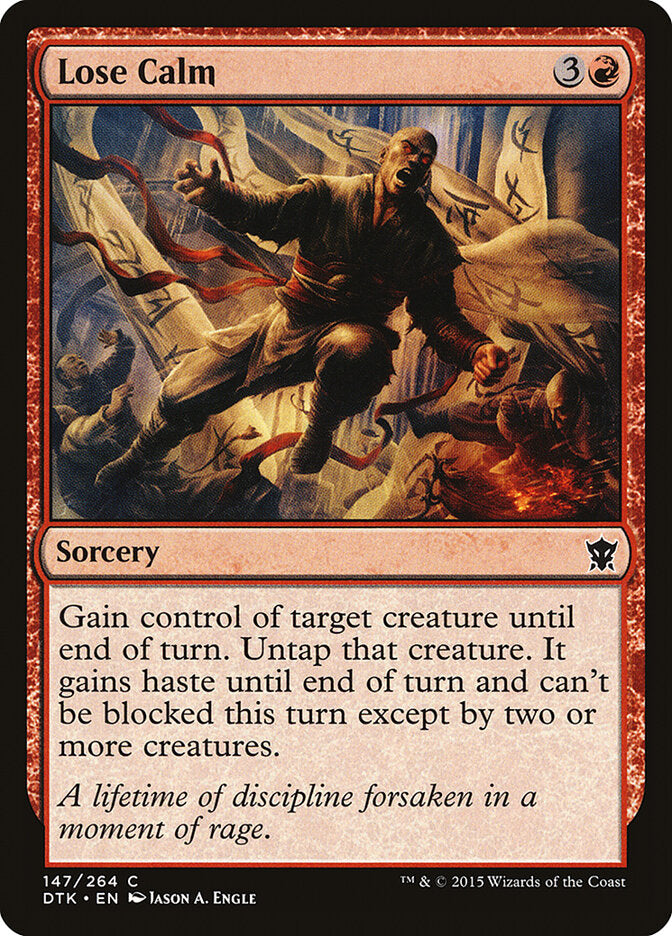 Lose Calm (147) - Dragons of Tarkir (DTK)