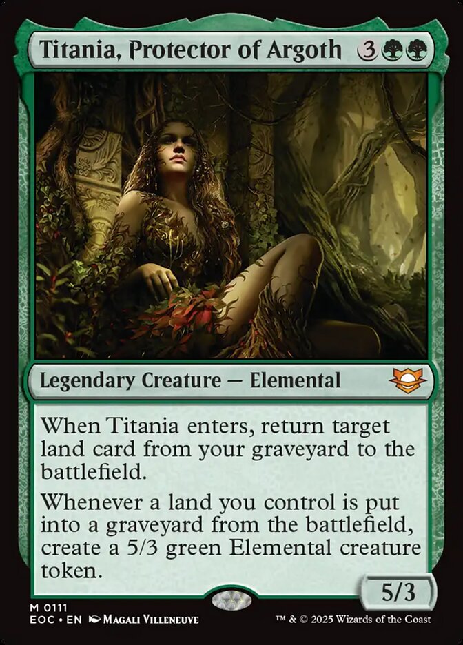 Titania, Protector of Argoth (111) - Edge of Eternities Commander (EOC)