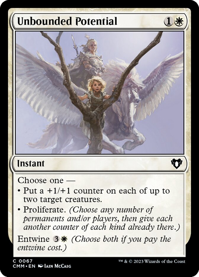 Unbounded Potential (67) - Commander Masters (CMM)