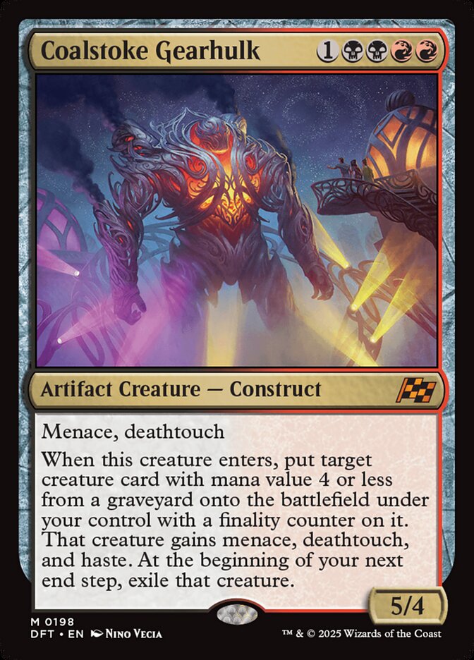 Coalstoke Gearhulk (198) - Aetherdrift (DFT)