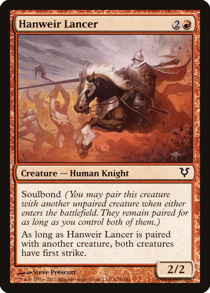 Hanweir Lancer (138) - Avacyn Restored (AVR)