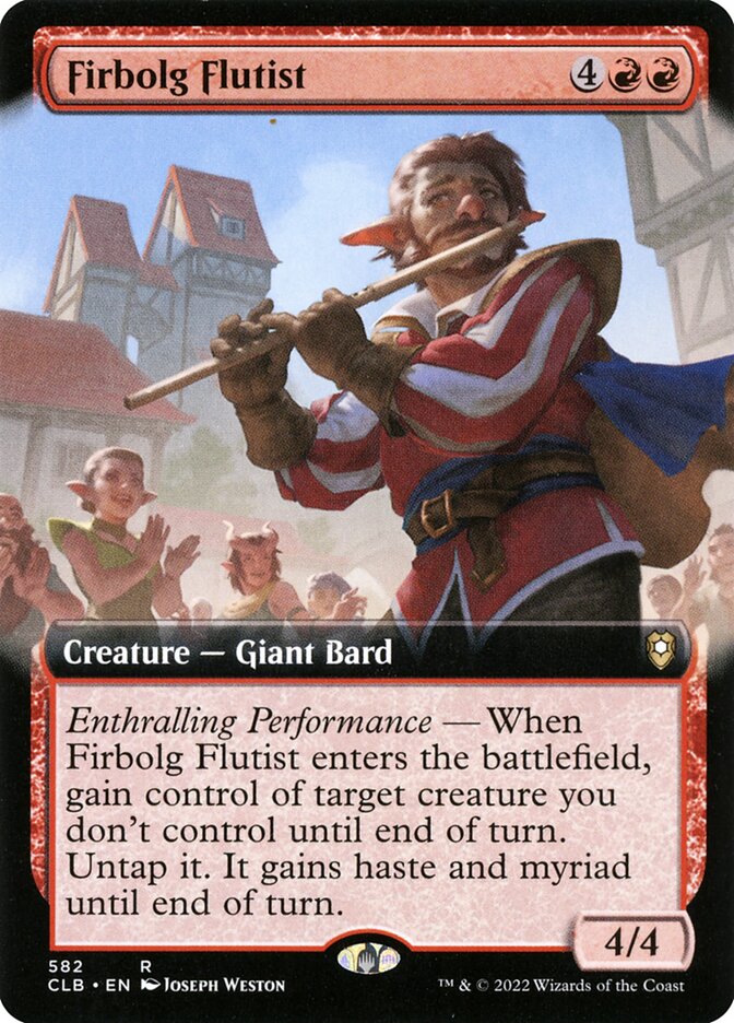 Firbolg Flutist (582) - Commander Legends: Battle for Baldur's Gate (CLB)