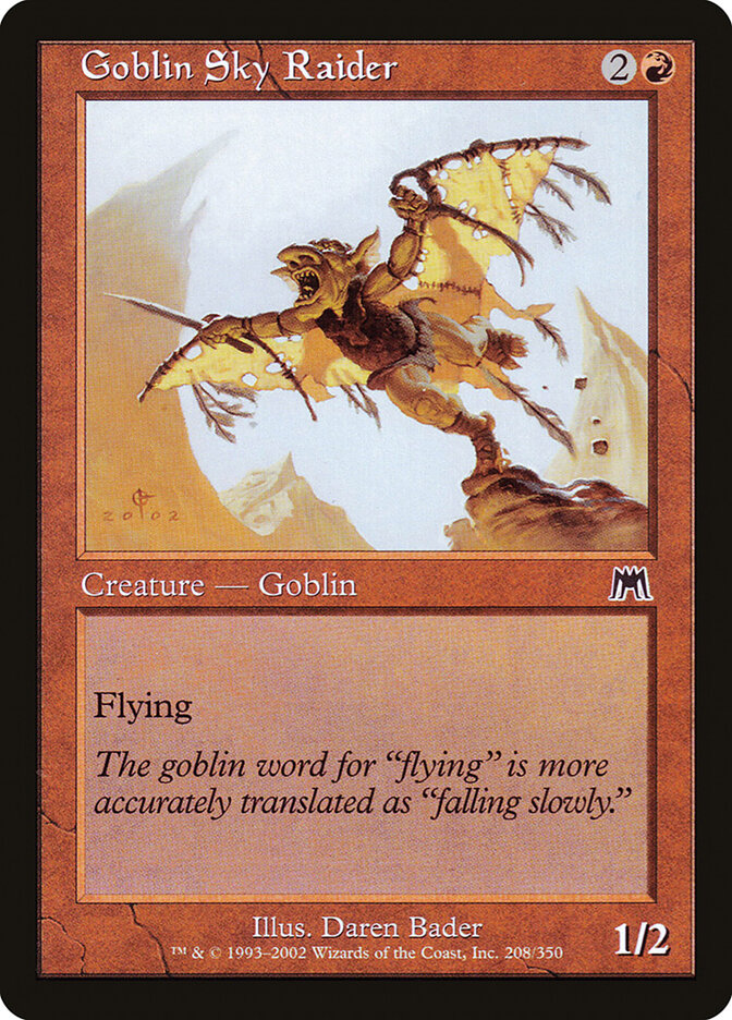 Goblin Sky Raider (208) - Onslaught (ONS)