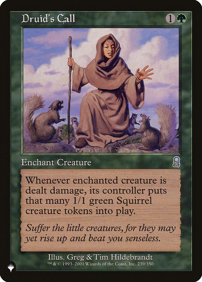 Druid's Call (ODY-239) - The List (PLST)