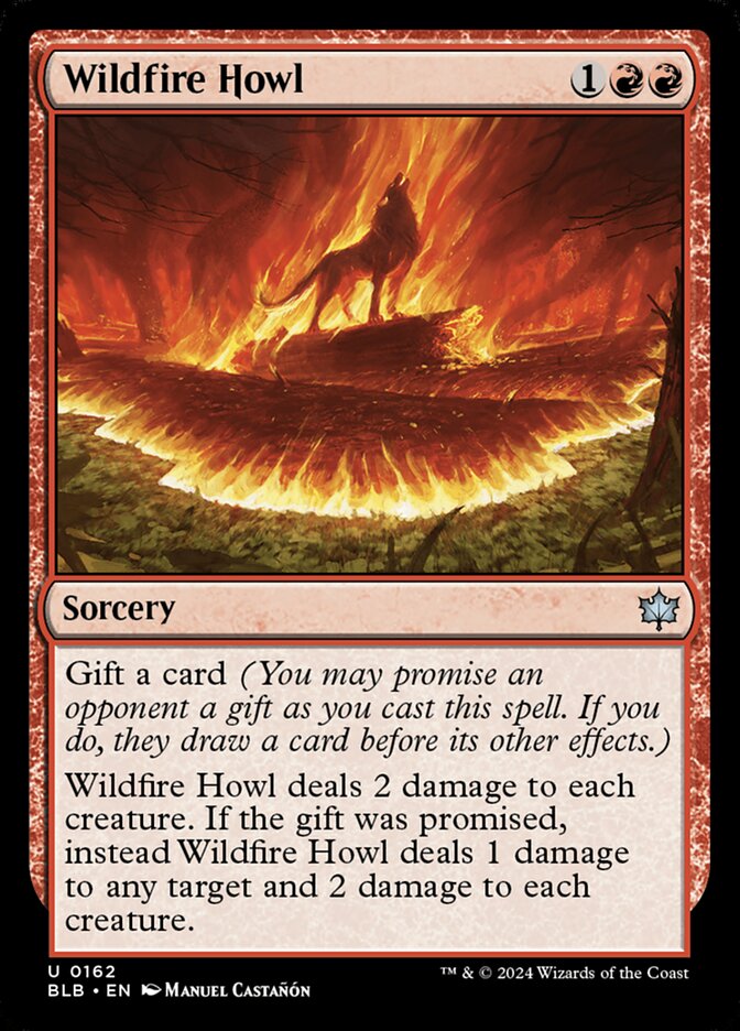 Wildfire Howl (162) - Bloomburrow (BLB)