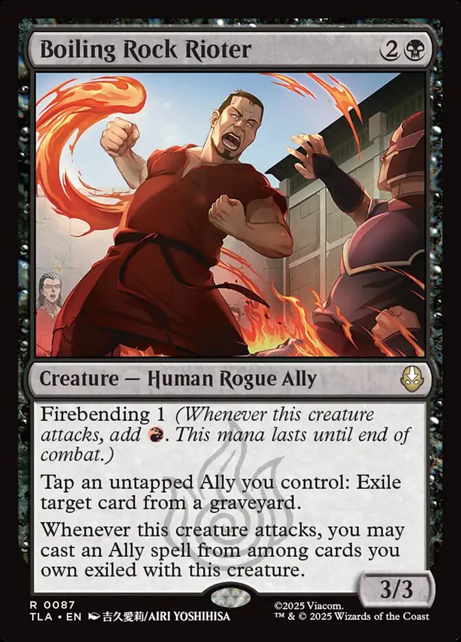 Boiling Rock Rioter (87) - Avatar: The Last Airbender (TLA)