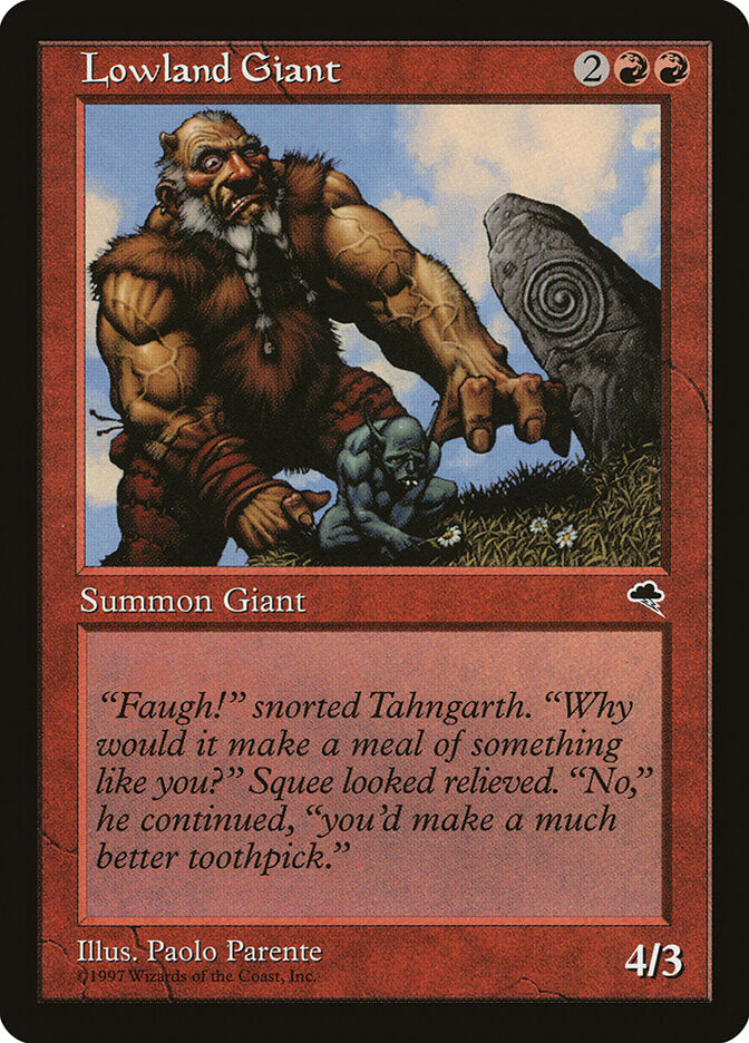 Lowland Giant (187) - Tempest (TMP)