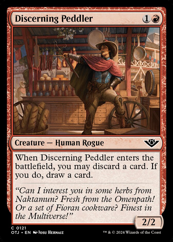 Discerning Peddler (121) - Outlaws of Thunder Junction (OTJ)