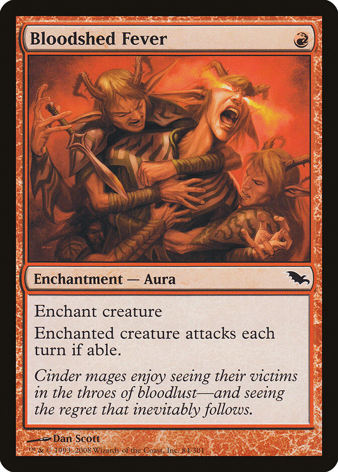 Bloodshed Fever (84) - Shadowmoor (SHM)