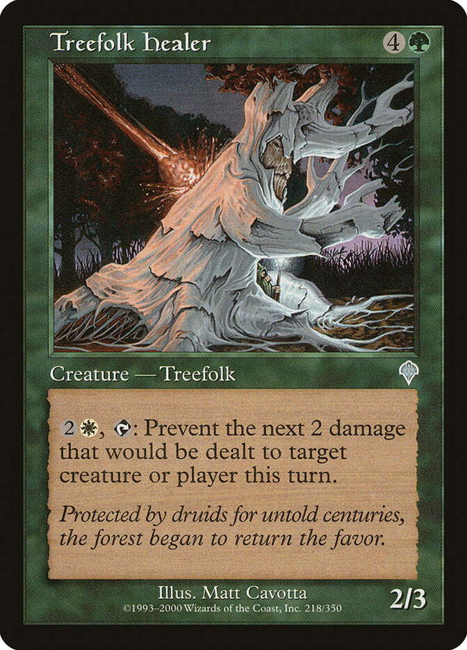 Treefolk Healer (218) - Invasion (INV)