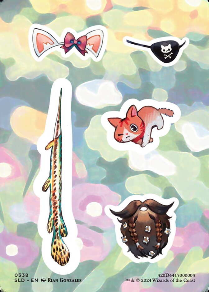 Sticker sheet (338) - Secret Lair Drop (SLD)