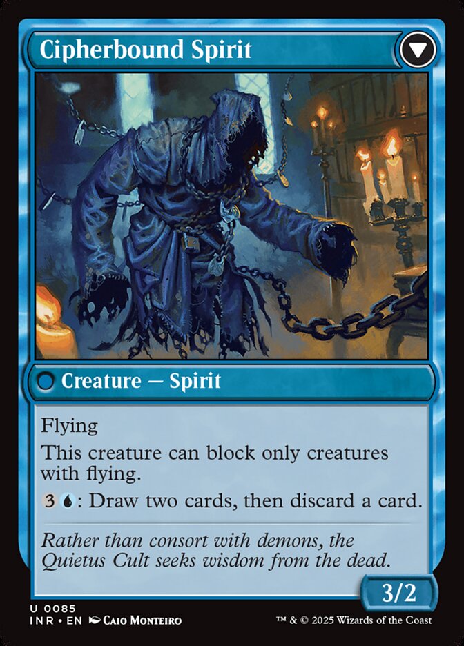 Soulcipher Board // Cipherbound Spirit (85) - Innistrad Remastered (INR)