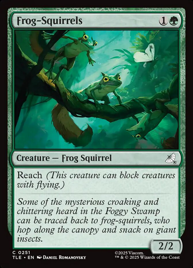Frog-Squirrels (251) - Avatar: The Last Airbender Eternal (TLE)