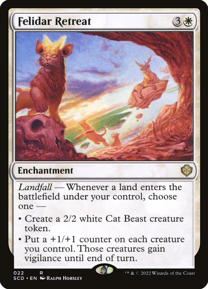 Felidar Retreat (22) - Starter Commander Decks (SCD)