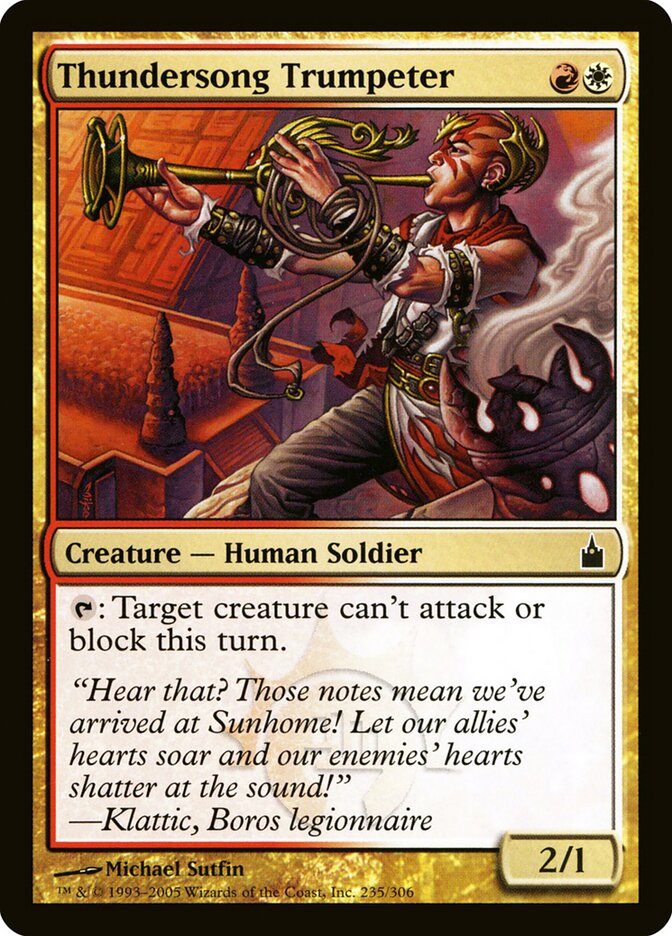 Thundersong Trumpeter (235) - Ravnica: City of Guilds (RAV)