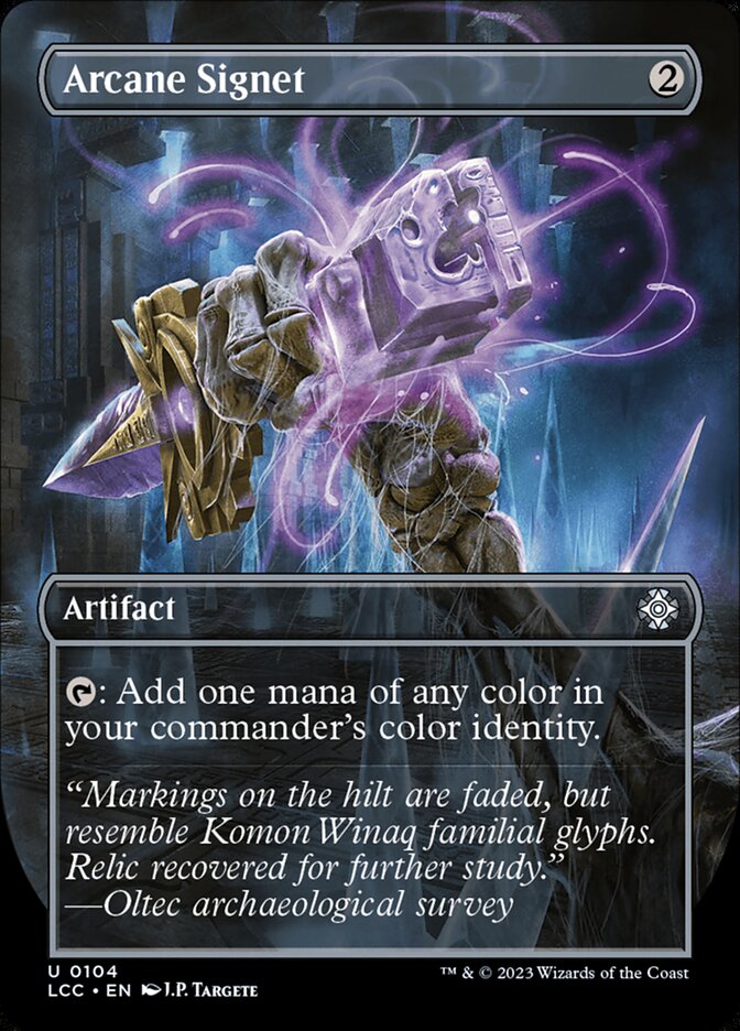 Arcane Signet (104) - The Lost Caverns of Ixalan Commander (LCC)