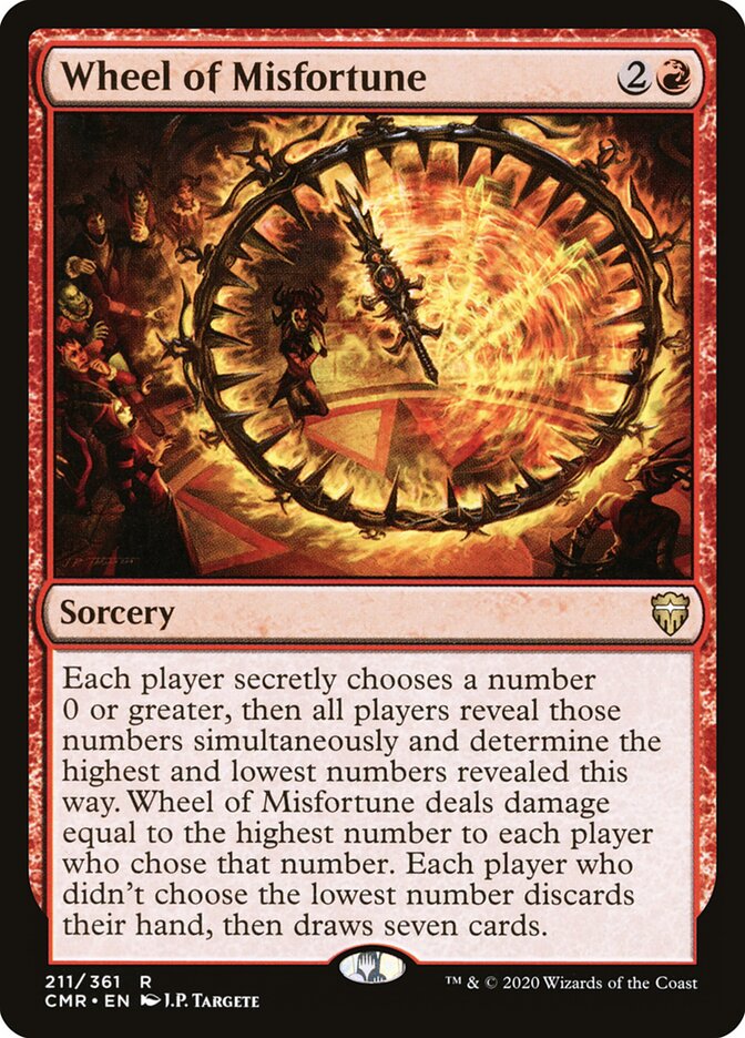 Wheel of Misfortune (211) - Commander Legends (CMR)