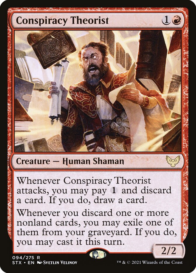 Conspiracy Theorist (94) - Strixhaven: School of Mages (STX)