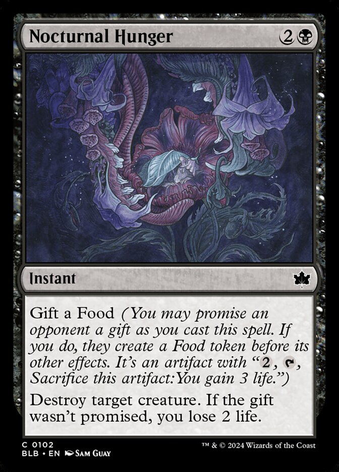 Nocturnal Hunger (102) - Bloomburrow (BLB)