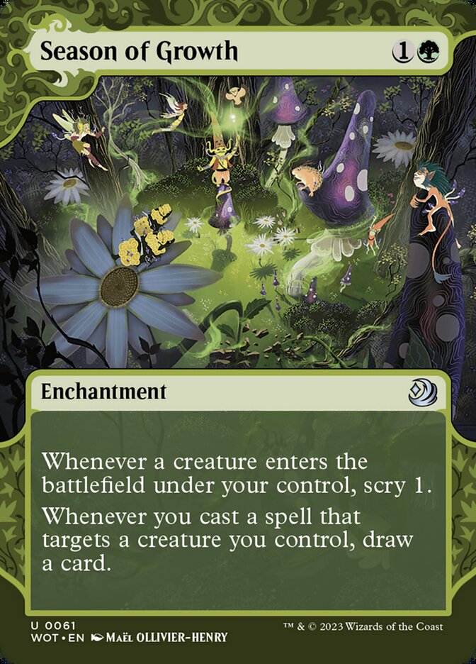 Season of Growth (61) - Wilds of Eldraine: Enchanting Tales (WOT)