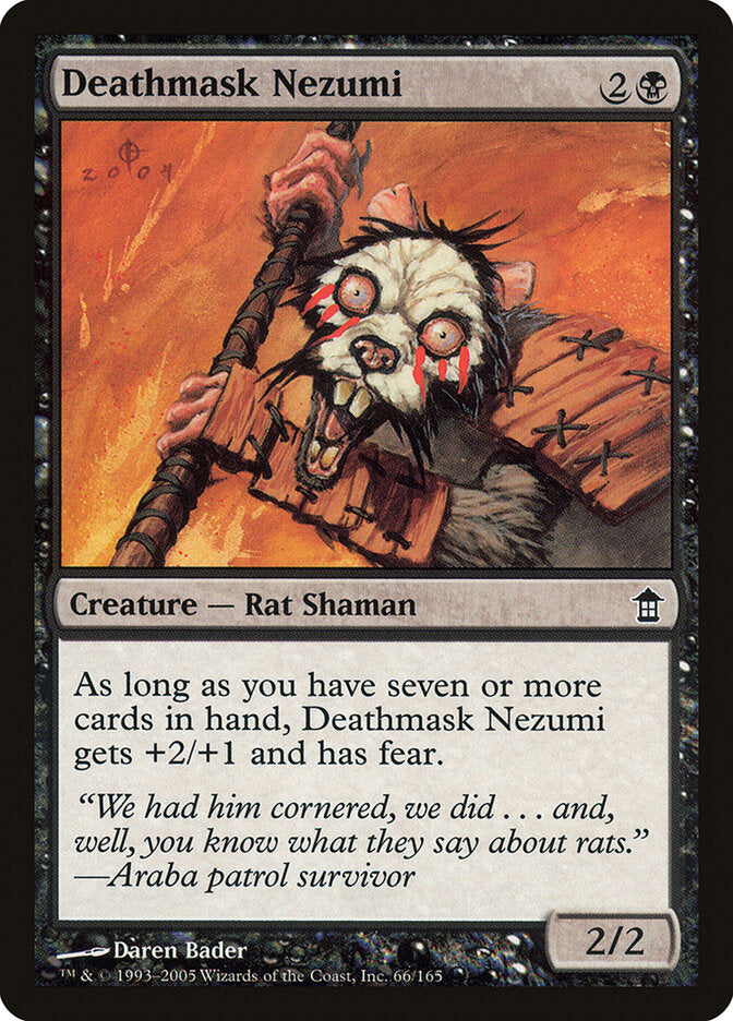 Deathmask Nezumi (66) - Saviors of Kamigawa (SOK)