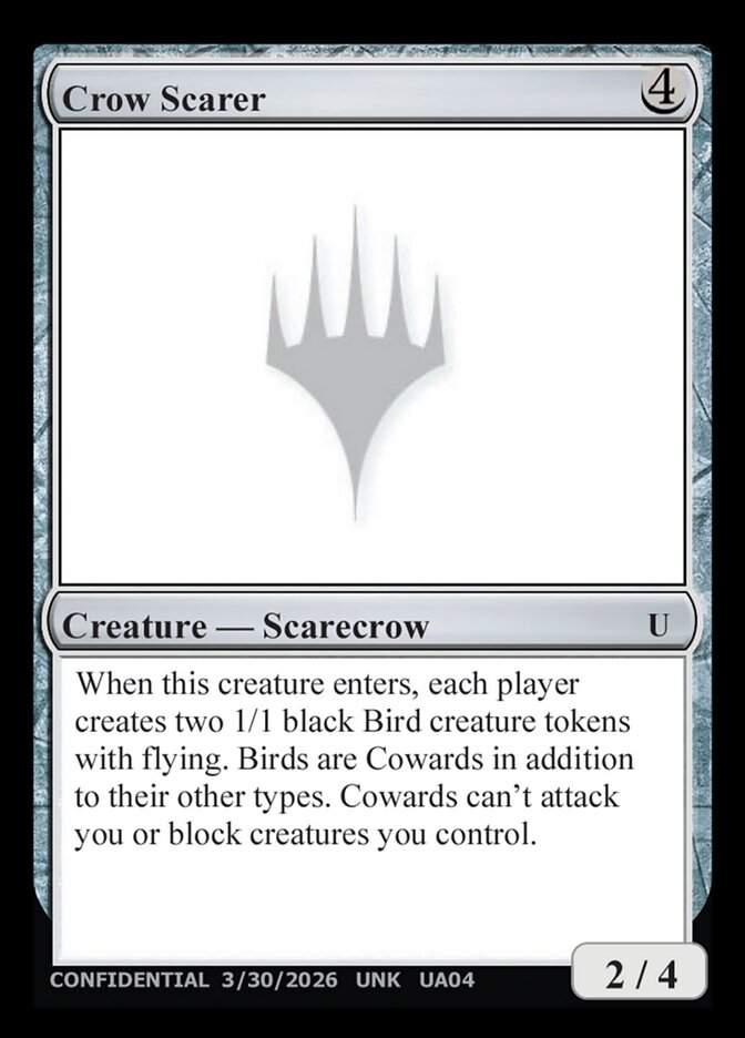 Crow Scarer (UA02) - Unknown Event (UNK)