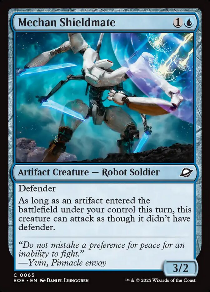 Mechan Shieldmate (65) - Edge of Eternities (EOE)