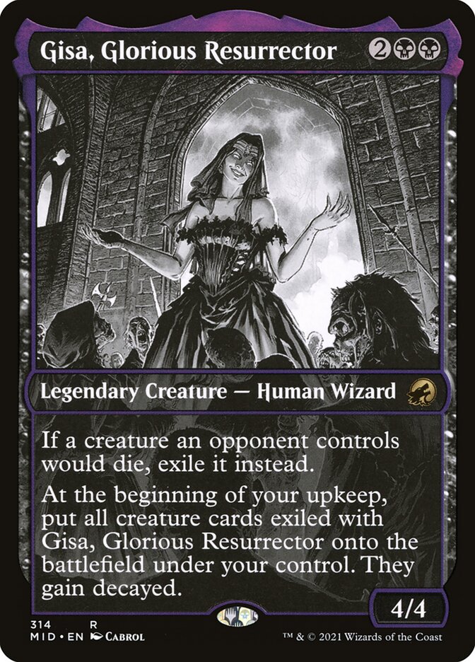 Gisa, Glorious Resurrector (314) - Innistrad: Midnight Hunt (MID)