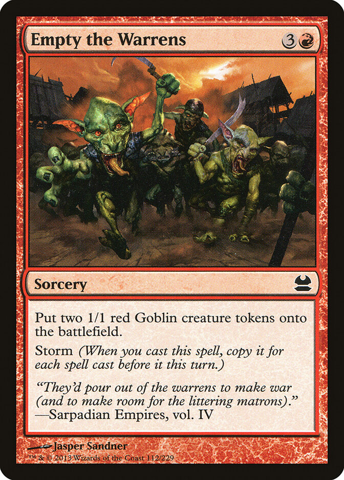 Empty the Warrens (112) - Modern Masters (MMA)
