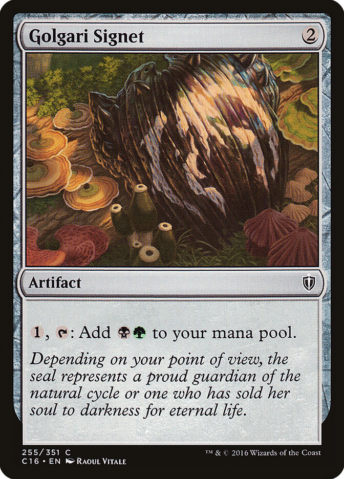 Golgari Signet (255) - Commander 2016 (C16)