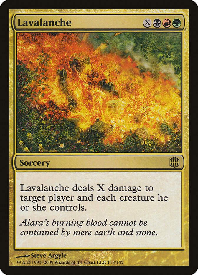 Lavalanche (118) - Alara Reborn (ARB)