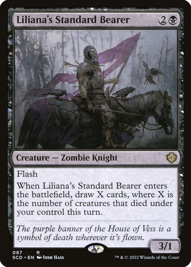 Liliana's Standard Bearer (87) - Starter Commander Decks (SCD)