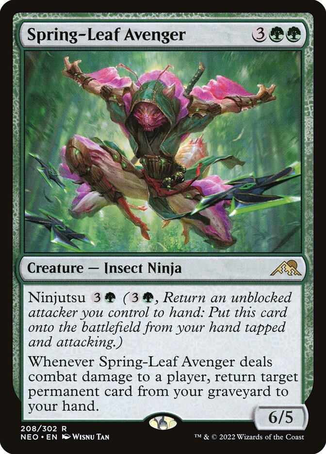Spring-Leaf Avenger (208) - Kamigawa: Neon Dynasty (NEO)