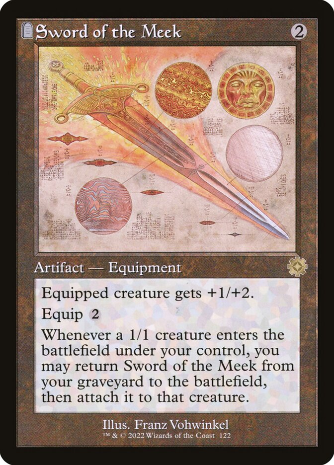 Sword of the Meek (122) - The Brothers' War Retro Artifacts (BRR)