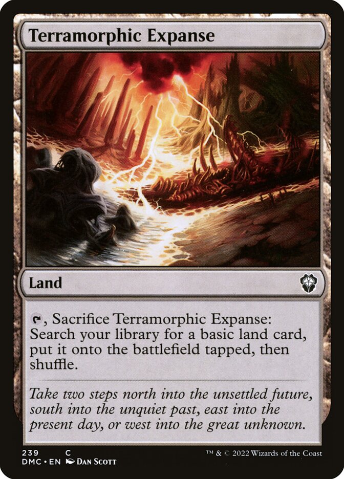Terramorphic Expanse (239) - Dominaria United Commander (DMC)