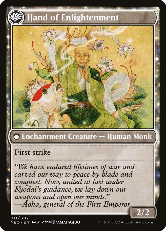 Era of Enlightenment // Hand of Enlightenment (11) - Kamigawa: Neon Dynasty (NEO)