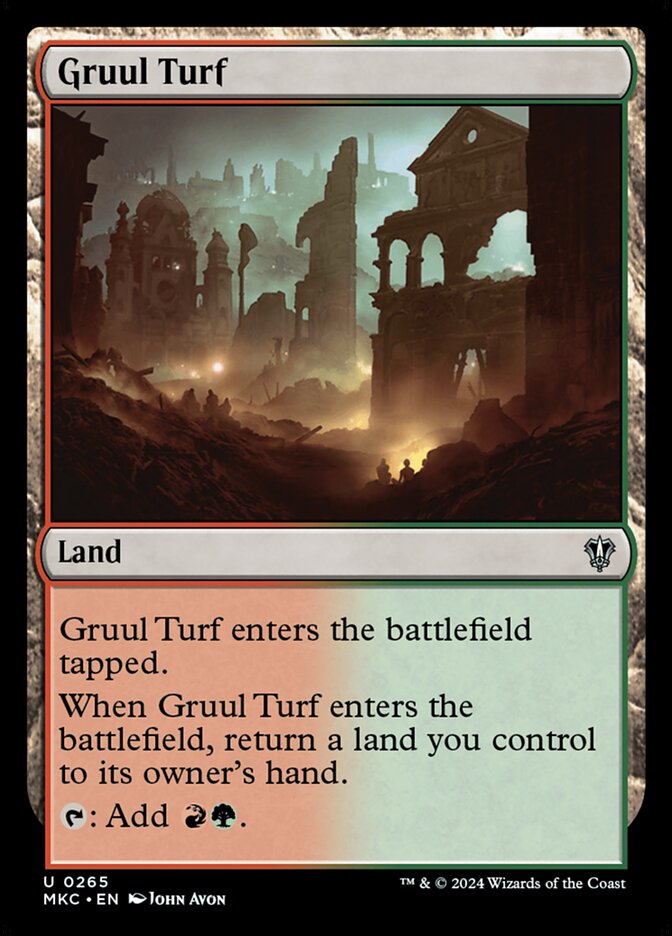 Gruul Turf (265) - Murders at Karlov Manor Commander (MKC)