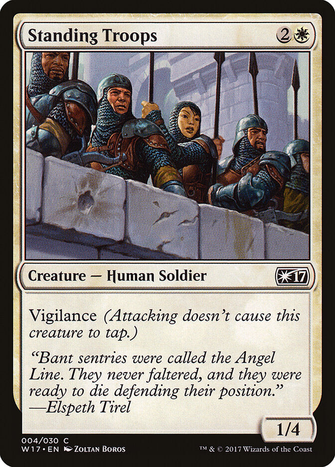Standing Troops (4) - Welcome Deck 2017 (W17)