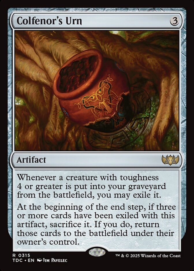 Colfenor's Urn (315) - Tarkir: Dragonstorm Commander (TDC)