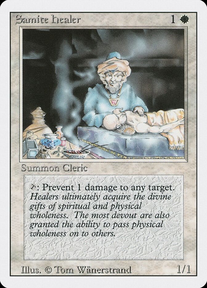 Samite Healer (38) - Revised Edition (3ED)