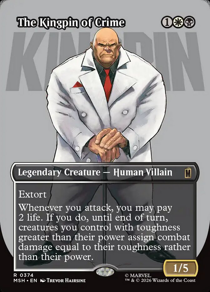 The Kingpin of Crime (374) - Marvel Super Heroes (MSH)