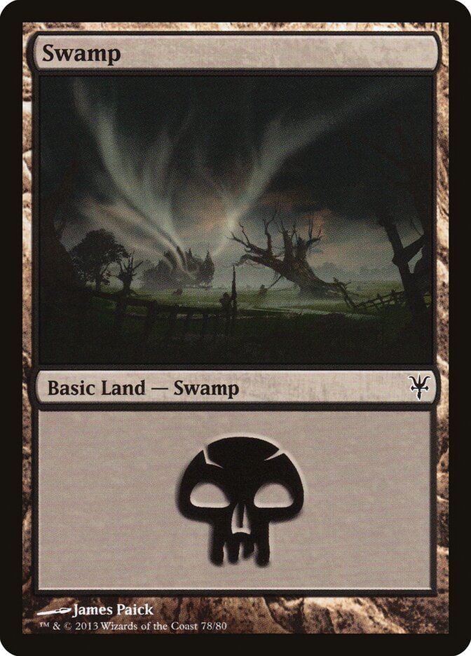 Swamp (78) - Duel Decks: Sorin vs. Tibalt (DDK)