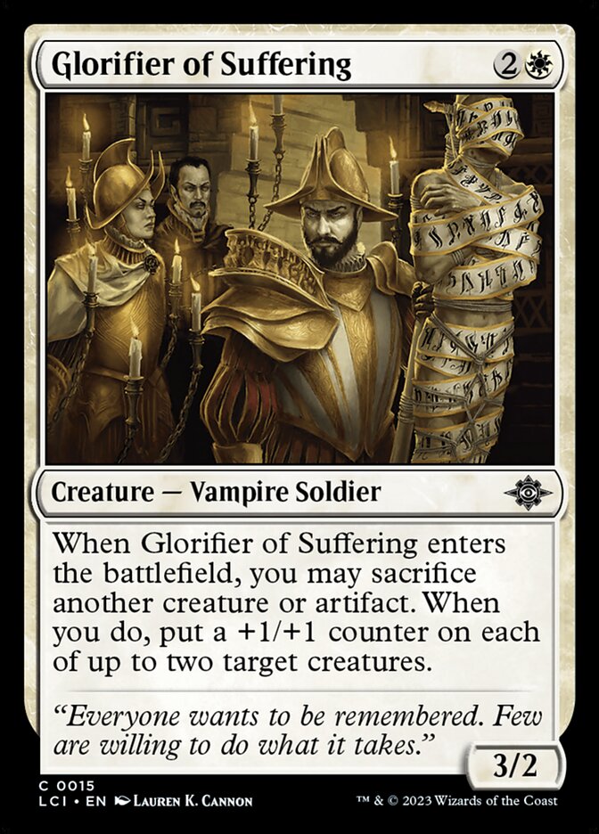 Glorifier of Suffering (15) - The Lost Caverns of Ixalan (LCI)