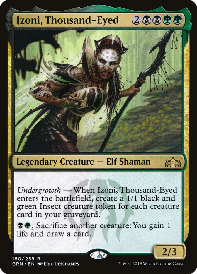 Izoni, Thousand-Eyed (180) - Guilds of Ravnica (GRN)