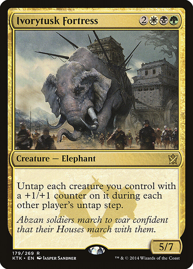 Ivorytusk Fortress (179) - Khans of Tarkir (KTK)