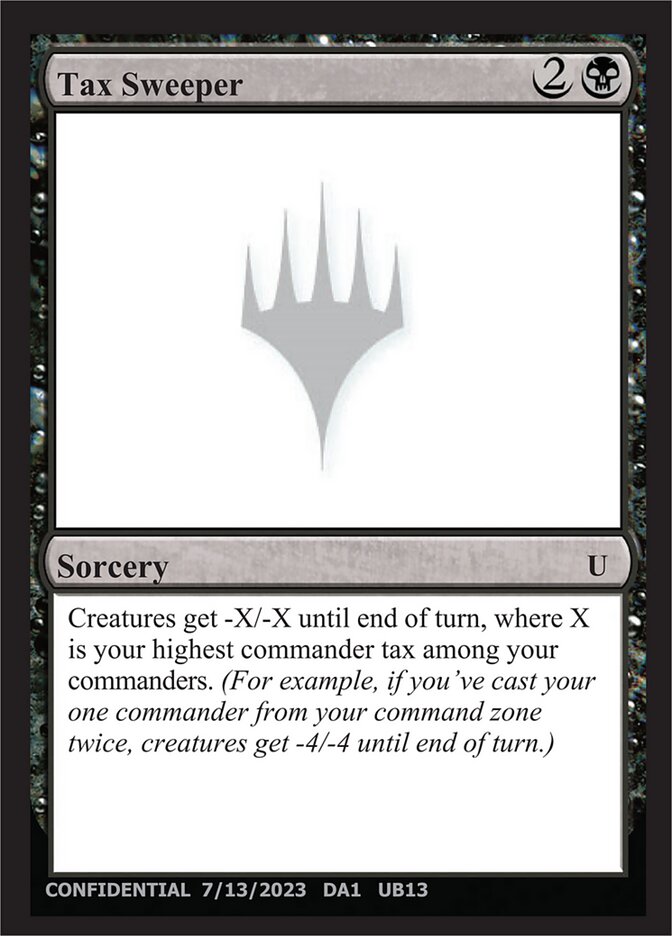 Tax Sweeper (UU14b) - Unknown Event (UNK)