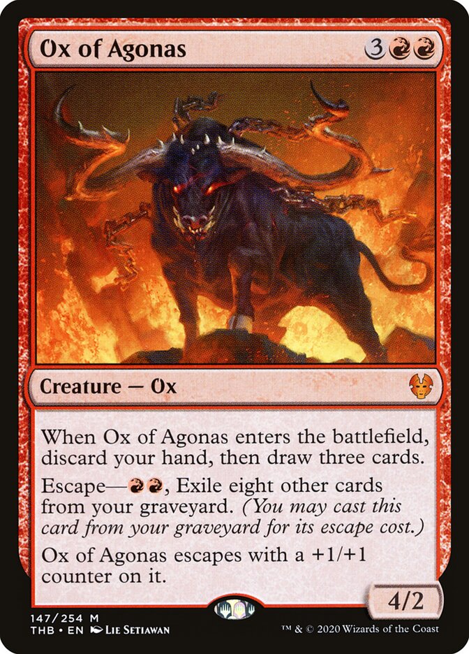 Ox of Agonas (147) - Theros Beyond Death (THB)