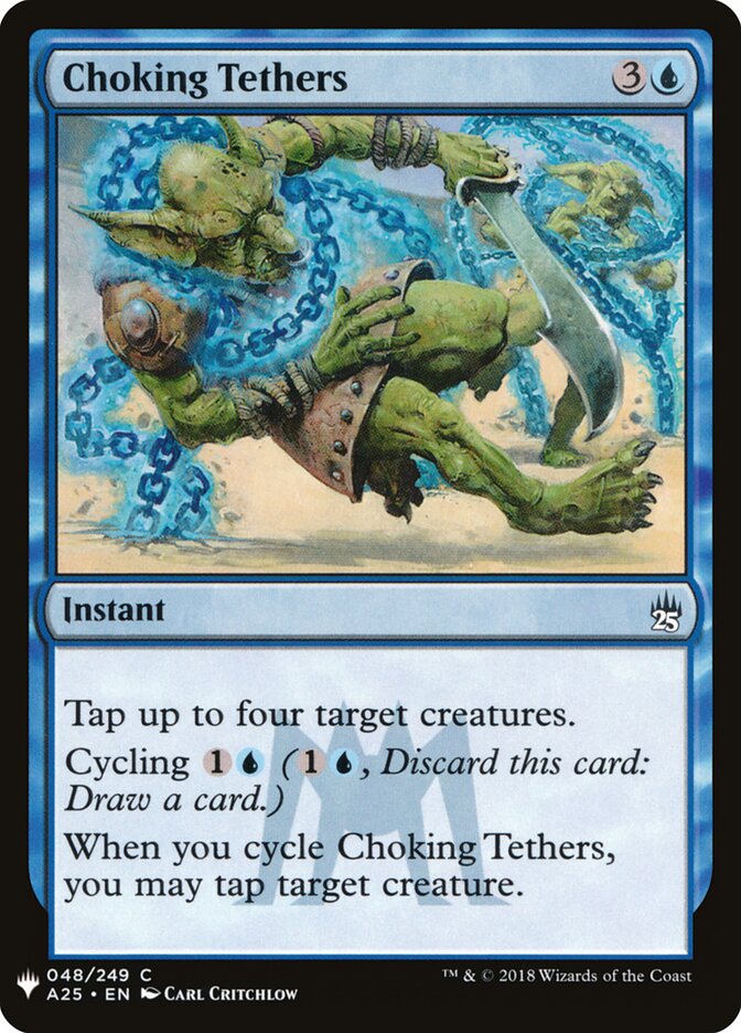 Choking Tethers (A25-48) - The List (PLST)