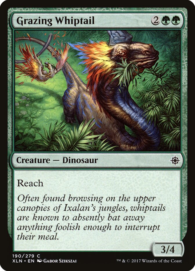 Grazing Whiptail (190) - Ixalan (XLN)