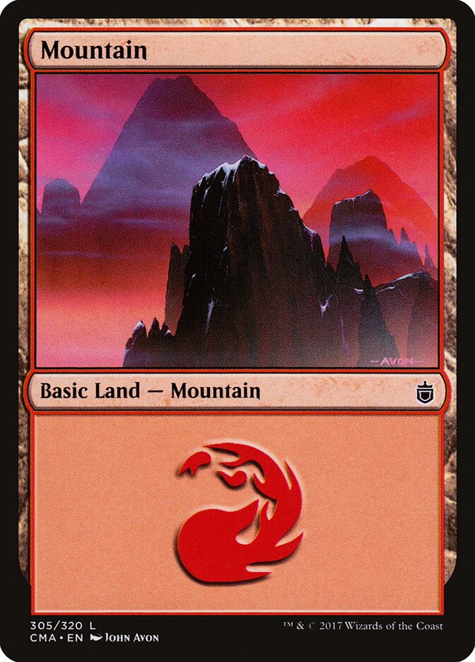 Mountain (305) - Commander Anthology (CMA)